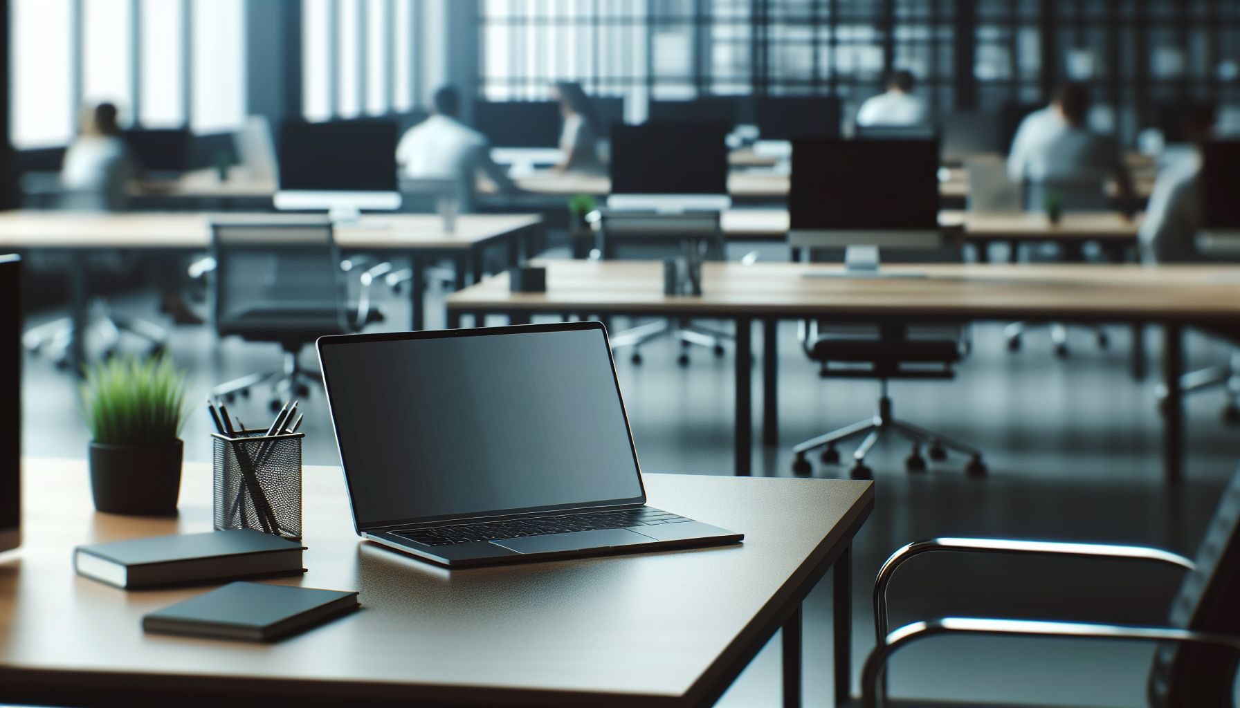 Eine Nahaufnahme eines Laptop-Bildschirms, der eine komplexe Programmiersprache anzeigt, symbolisiert die Entwicklung der SaaS-Anwendung.
