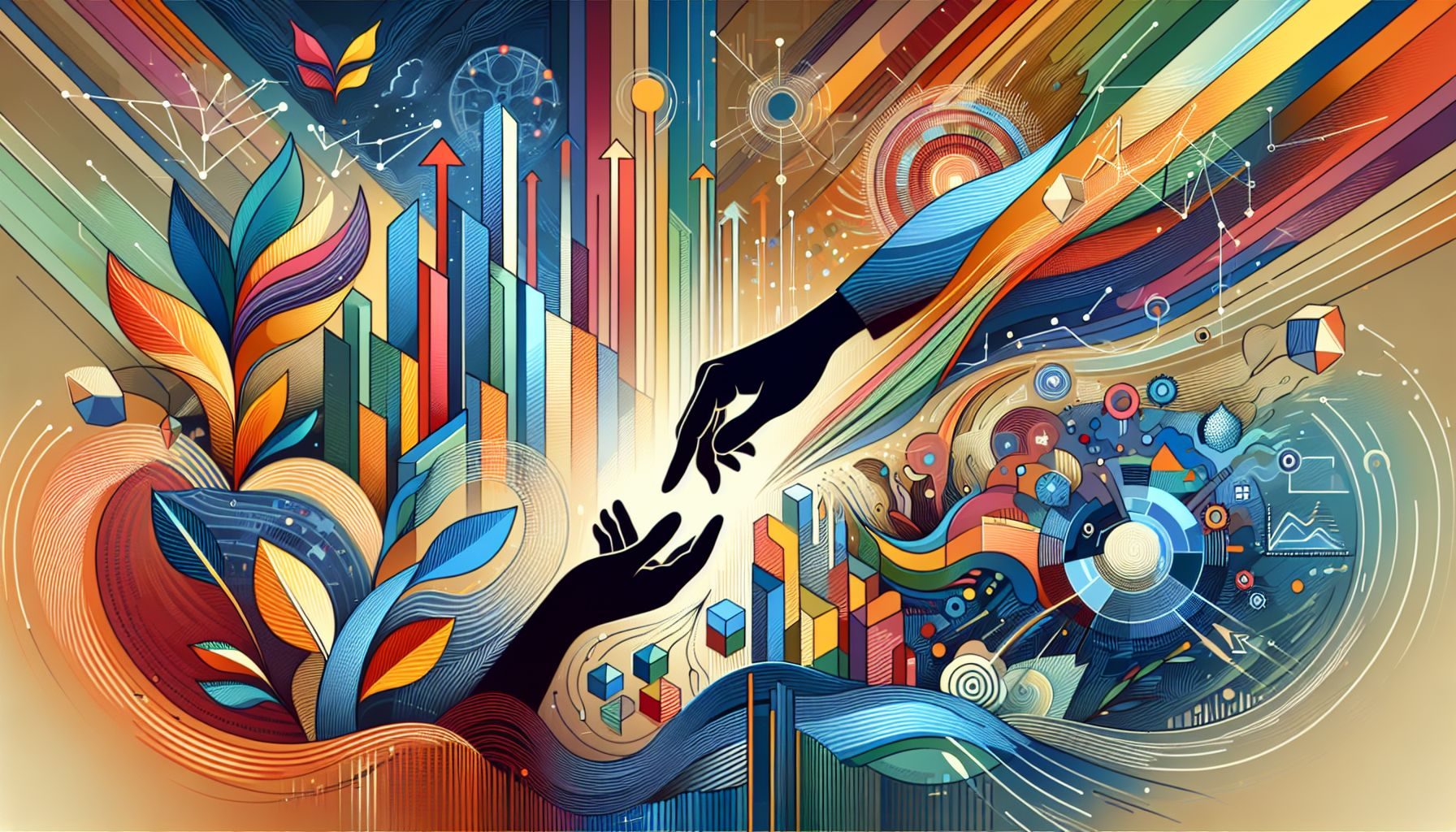 A conceptual image showcasing two hands meeting in a handshake indicating collaboration, symbolising the partnership between SaaS companies and Grannville Consulting in their Serbian market expansion journey.